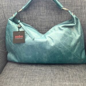 HOBO International Teal Women's Bag Mocha Paulette